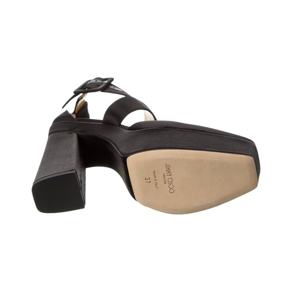 Jimmy Choo Gian 140 Leather Pump, Black - Picture 4 of 5